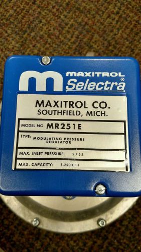 Maxitrol mr251e modulating pressure regultor for sale