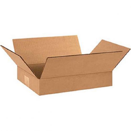 Corrugated Cardboard Flat Shipping Storage Boxes 12&#034; x 9&#034; x 2&#034; (Bundle of 50)