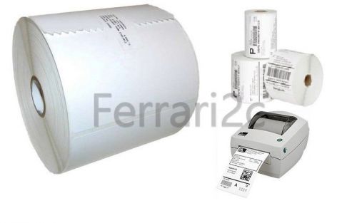 1 roll 4x8.25 250 direct thermal printer shipping labels ups zebra eltron 4x6 2&#034; for sale