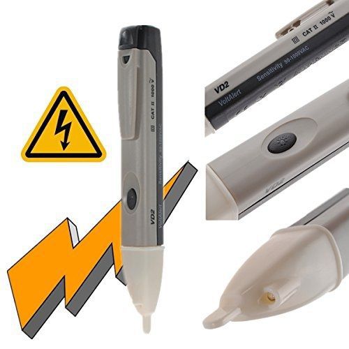 SAWAKE New AC LED Non-Contact Electric Voltage Alert Detector Sensor Tester Pen