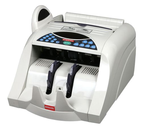 Semacon S1125 medium duty currency counter with UV and MG counterfeit aid