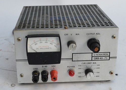 Sorensen QRB40-.75 DC Power Supply 40v/0.75A