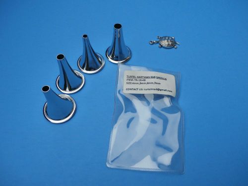 Hartman Ear Round Speculum TURTLE(4,5,6,7mm) Surgical ENT Instruments.TR-19-48.