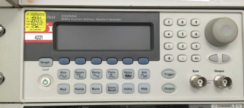 Agilent  33250A 80 MHz Function / Arbitrary Waveform Generator - CALIBRATED!