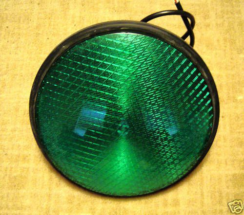 Dialight Green LED Traffic Signal Light 12&#039;&#039; / Gasket