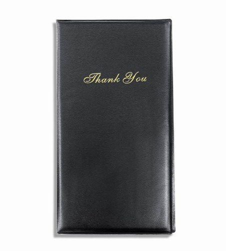 Set of 20 - Guest Check Presenter with Gold Thank You Imprint - 5.5&#034; x 10&#034;