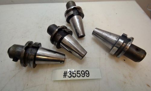 Lot of Four BT40 Tool Holders Nikken, Others 1/2 Inch (Inv.35599)