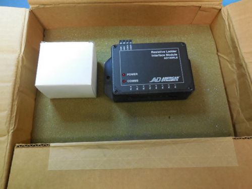 American dynamics ad100rl8 module interface res ladder 120vac new in box for sale