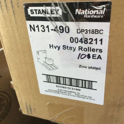 10  Stanley National  DP318BC Heavy Stay Rollers N131-490 DP318BC Lot of 10