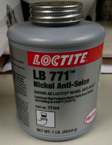 Loctite LB771 Nickel Anti Seize Compound, 1-Lb. Can, #77164,  New! Save!