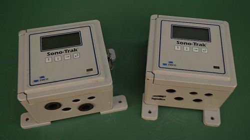 Lot of Two (2) - Sono-Trak ST30 Ultrasonic Flow Meter *Parts or Repair*