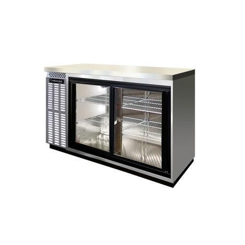 Continental refrigerator bbc69s-ss-sgd back bar cabinet, refrigerated for sale