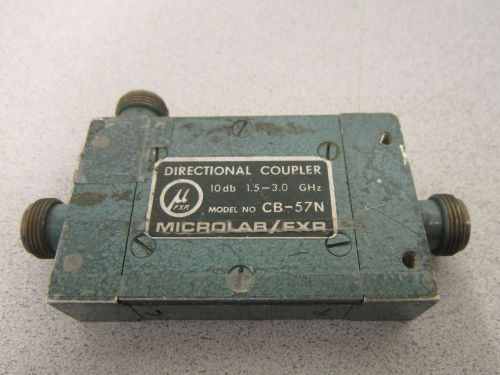 Microlab/FXR Directional Coupler CB-57N, 10 dB, 1.5-3.0 GHz **Great Buy!**