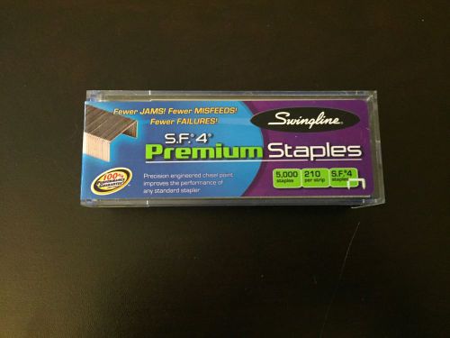 Swingline 35440 Premium Staples,f/ S.F.3-5M,1/4&#034;,105/Strip, 5000/BX
