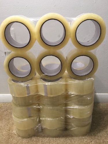 36 ROLLS High Strength CLEAR PACKING TAPE 48mm X 100 1.8 Mils