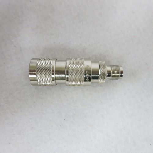 Delta ug 57 b/u type n (m) to n (f) coaxial rf connector adapter for sale