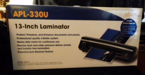 13&#034; inch laminator NIB new APL33OU Royal Sovereign office photo thermal hot cold