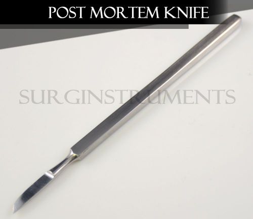 Stainless Steel Autopsy Post Mortem Disection Knife Blade - One Side Rounded 5&#034;