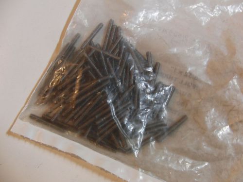 6-32 x 1-in full threaded steel studs, brand new pkg of 100, p/n 91565a828 for sale