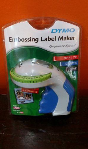 new DYMO embossing label maker organizer works with 3d label refills