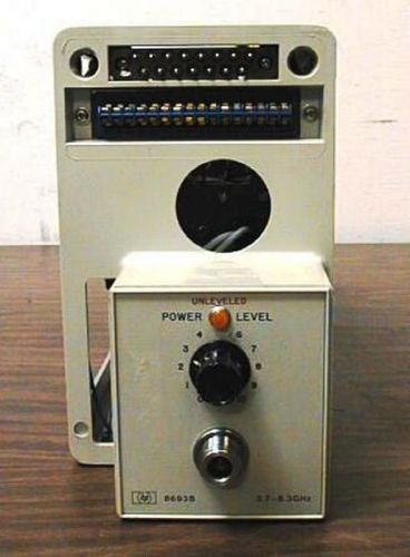 H.P Sweep Oscillator Plug-in 3.7-8.3 Ghz Model # 8693B