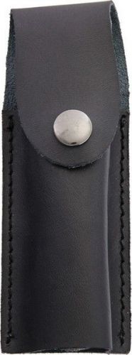 Nextorch nxv1306 flashlight holster w/snap closure leather black for sale