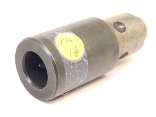 Used parlec ingersoll numertap 770 1-1/8&#034; &amp; 1-1/16&#034; hand tap collet 7716-1062c for sale