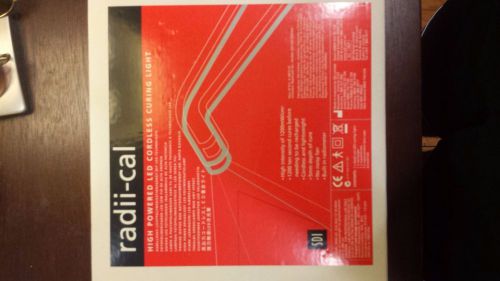 Radii-cal high powered cordless led dental curing light - new in box for sale