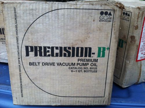 Vacuum Pump Oil Precision 60 Quarts
