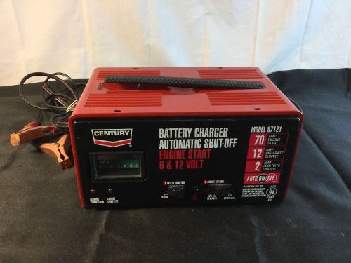 Century Battery Charger - 6 &amp; 12 Volt - 70 Amp - Model 87121 *Works Great*