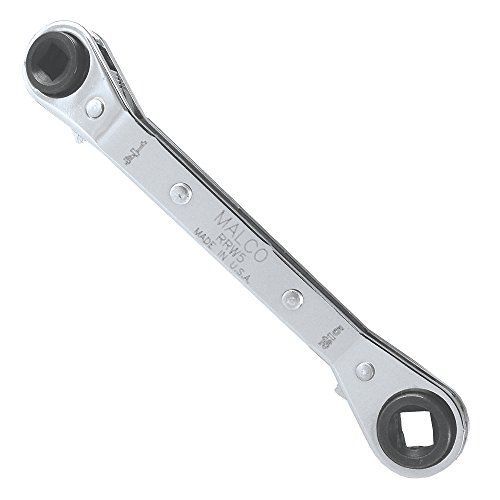 Malco RRW5 4-Size Refrigeration Offset Ratchet Wrench
