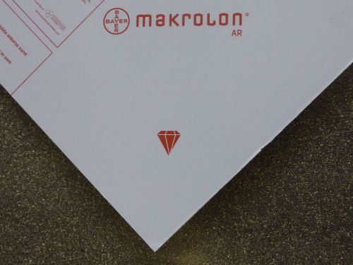 MAKROLON® AR-2 abrasion resistant clear polycarbonate - 1/4&#034; Thick X 27&#034; x 35&#034;