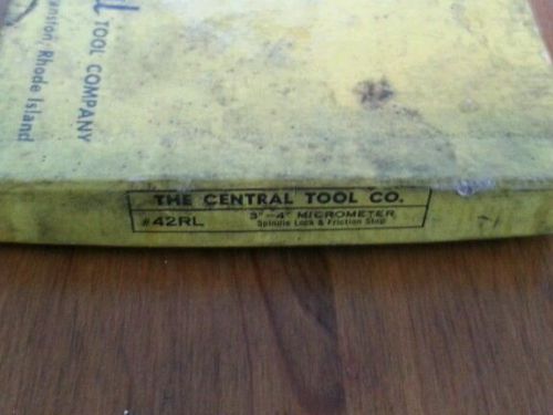 Central tool company #42rl micrometer