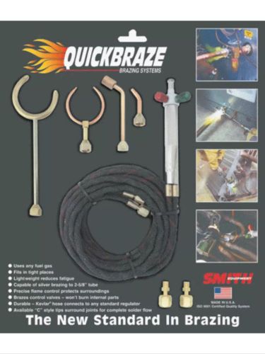Smith quickbraze air conditioning/refrigeration brazing outfit 23-5005a for sale
