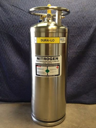 Low pressure liquid nitrogen dewar/tank, tested &amp; guaranteed for sale