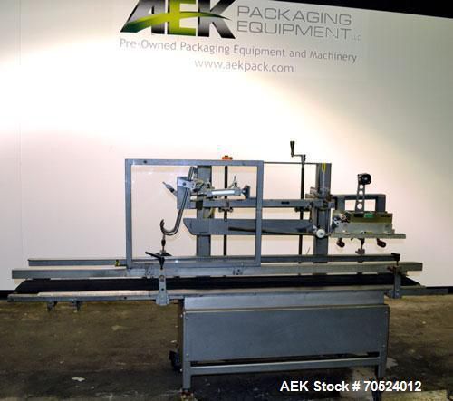 Used- Wepackit Model 400TT Top Case Sealer. Capable of up to 30 cases per minute