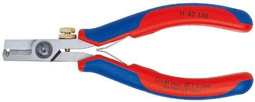 KNIPEX 11 82 130 Comfort Grip Electronic Wire Shear and Stripper