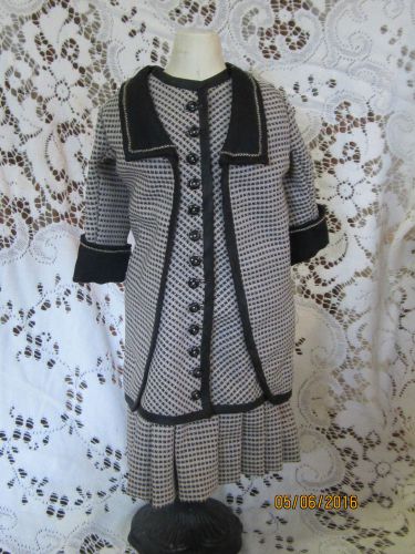 Mini Dress Form with VICTORIAN Doll Dress  Handmade - unique - 17 inches tall