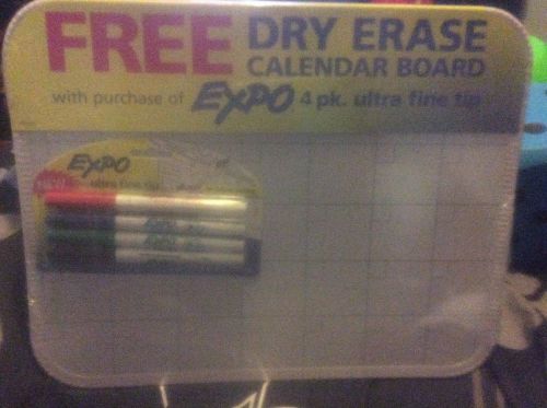 Dry Erase Board w/4pk.markers included