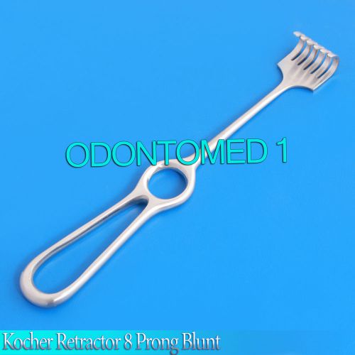 Kocher Retractor 8 Prong Blunt 22Cm Surgical Instruments