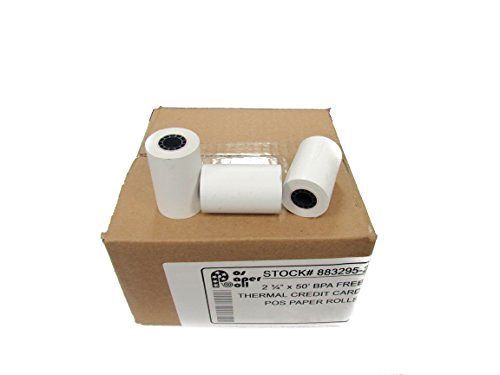 New original 2 1/4 x 50&#039; thermal paper (50 rolls) for sale