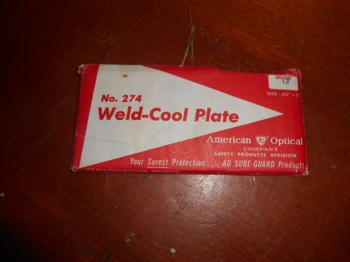 American Optical AO Weld Cool  plate 12