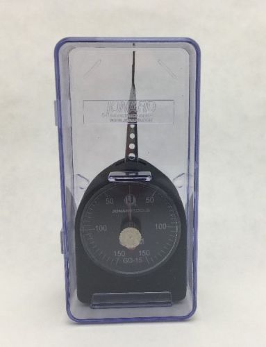 Jonard gd-15 flat tip small force gauge, 15-150 grams, 5 grams graduation for sale