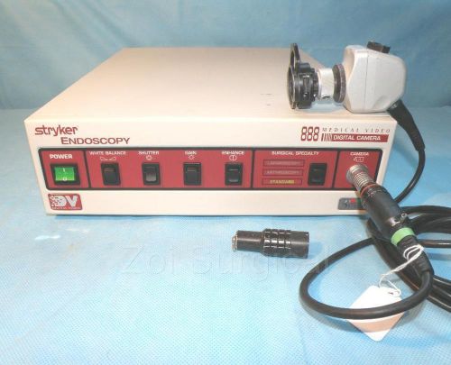 STRYKER 888 Endoscopy 3-chip Camera system with head and coupler