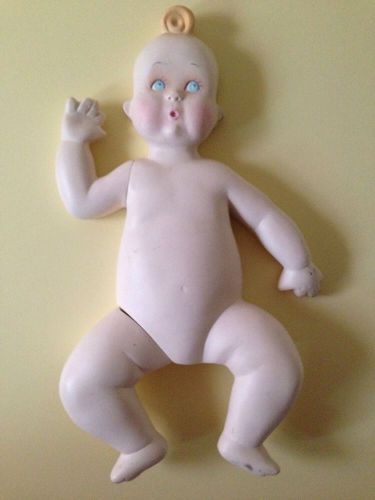 Vintage Baby Mannequin Kewpie Style Boy Or Girl Store Display