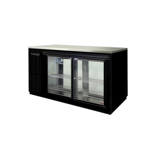 Continental Refrigerator BBUC69-SGD Back Bar Cabinet, Refrigerated