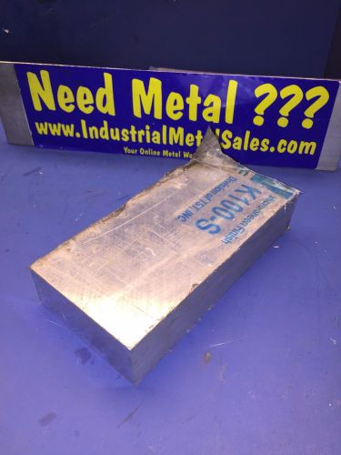 K100 aluminum tooling plate 1-1/4&#034; x 3&#034; x 6&#034;-long--&gt;free shipping !!! for sale