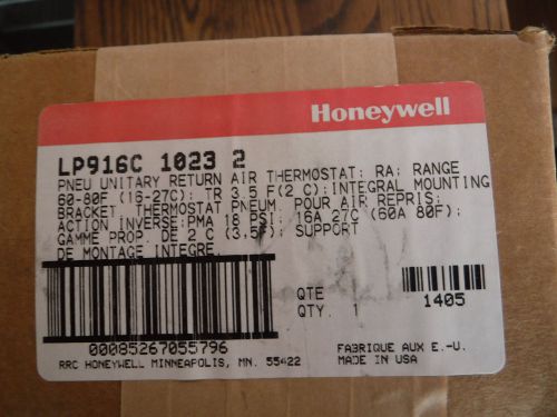 Honeywell Pneumatic Thermostat LP916C1023