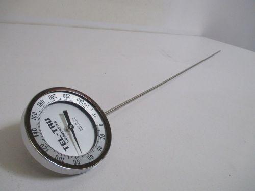 Tel-tru 0-250f thermometer 47-1/2&#034; stem *new out of box* for sale