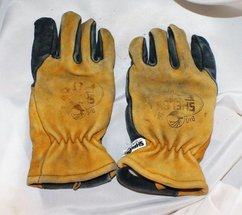 Shelby fdp big bull firefighter gloves size medium (g-12) for sale